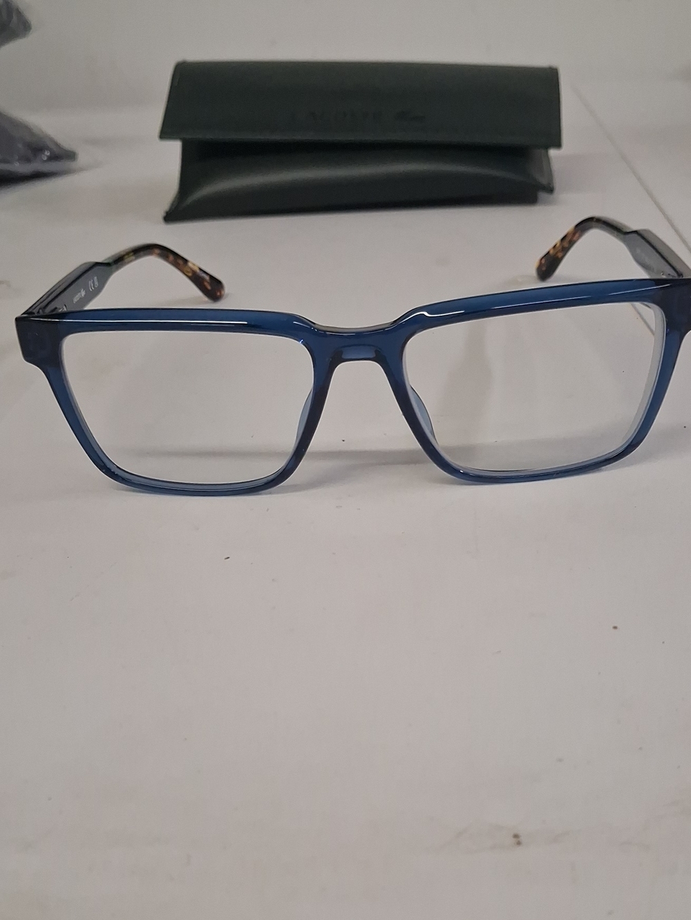 NWOT Rxable Lacoste L2976 Blue/tortoise Eyeglass Frames